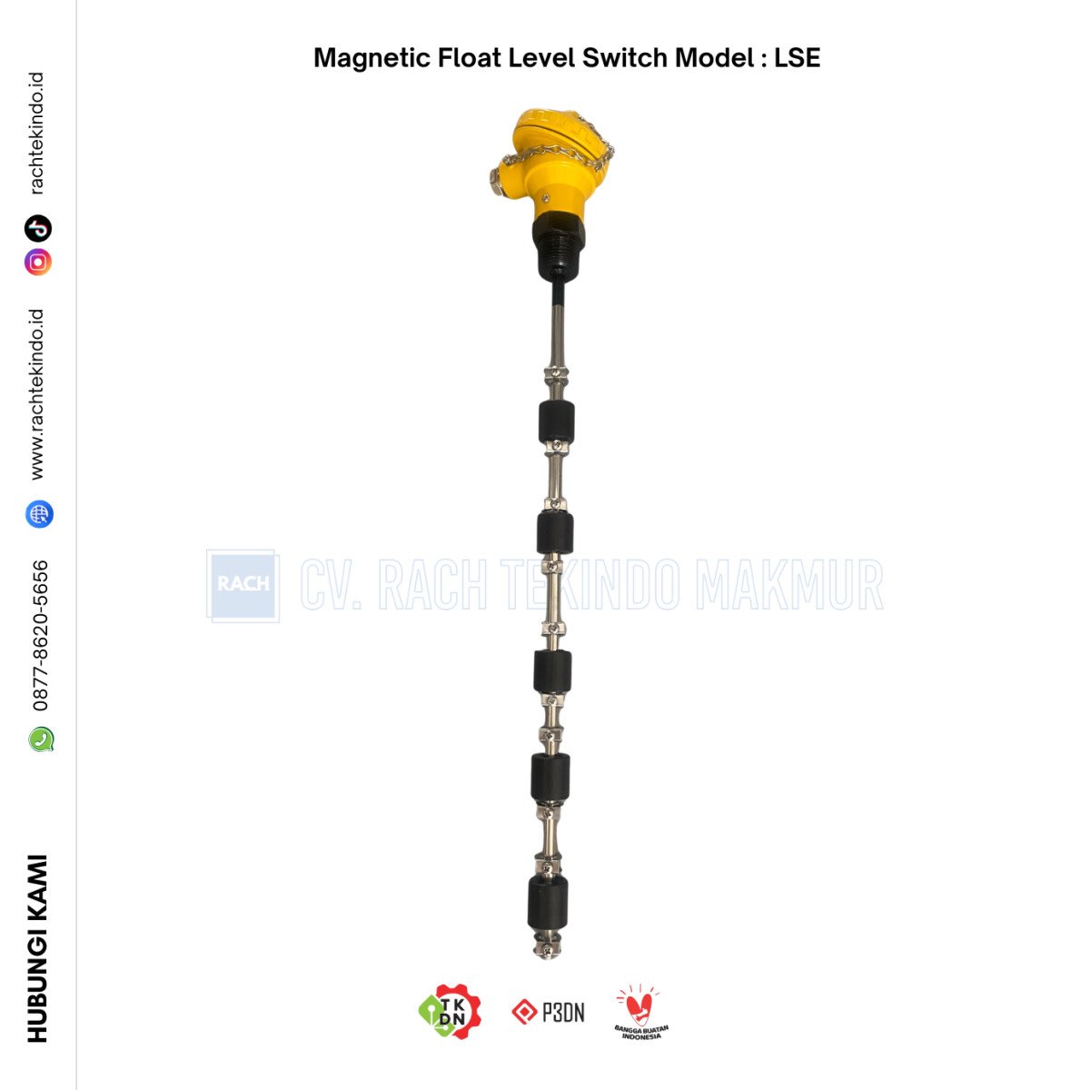 Magnetic Float Level Switch With Manual Test Type : LLS-MT